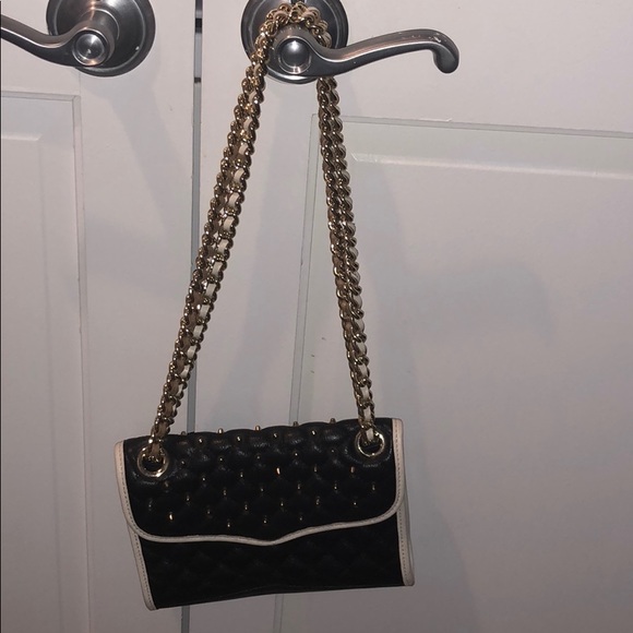 Rebecca Minkoff Mini Affair Cross Body Studded Bag - Picture 4 of 7